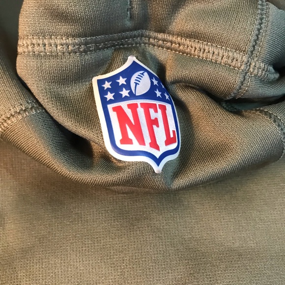 2014 Nike Men’s New England Patriots Salute Service Onfield Hoodie | Size - S - Picture 7 of 12